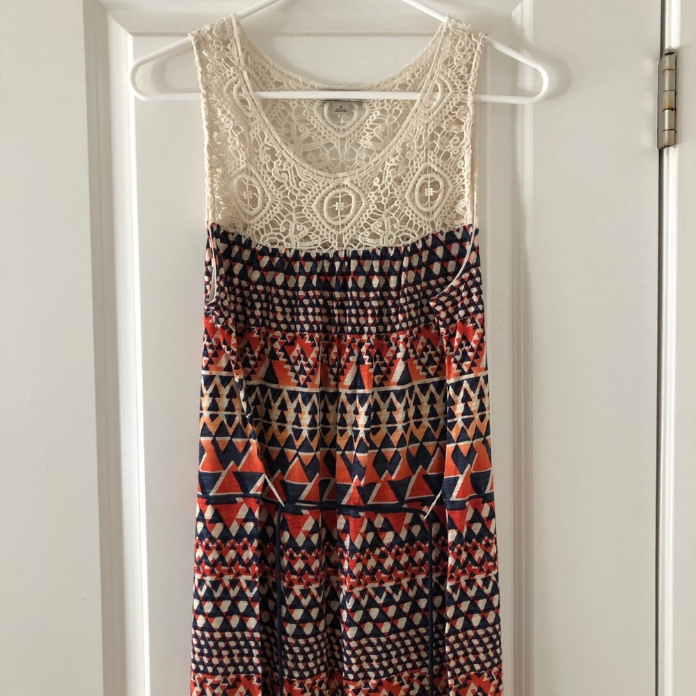 Lucky Brand Maxi Dress Printed
